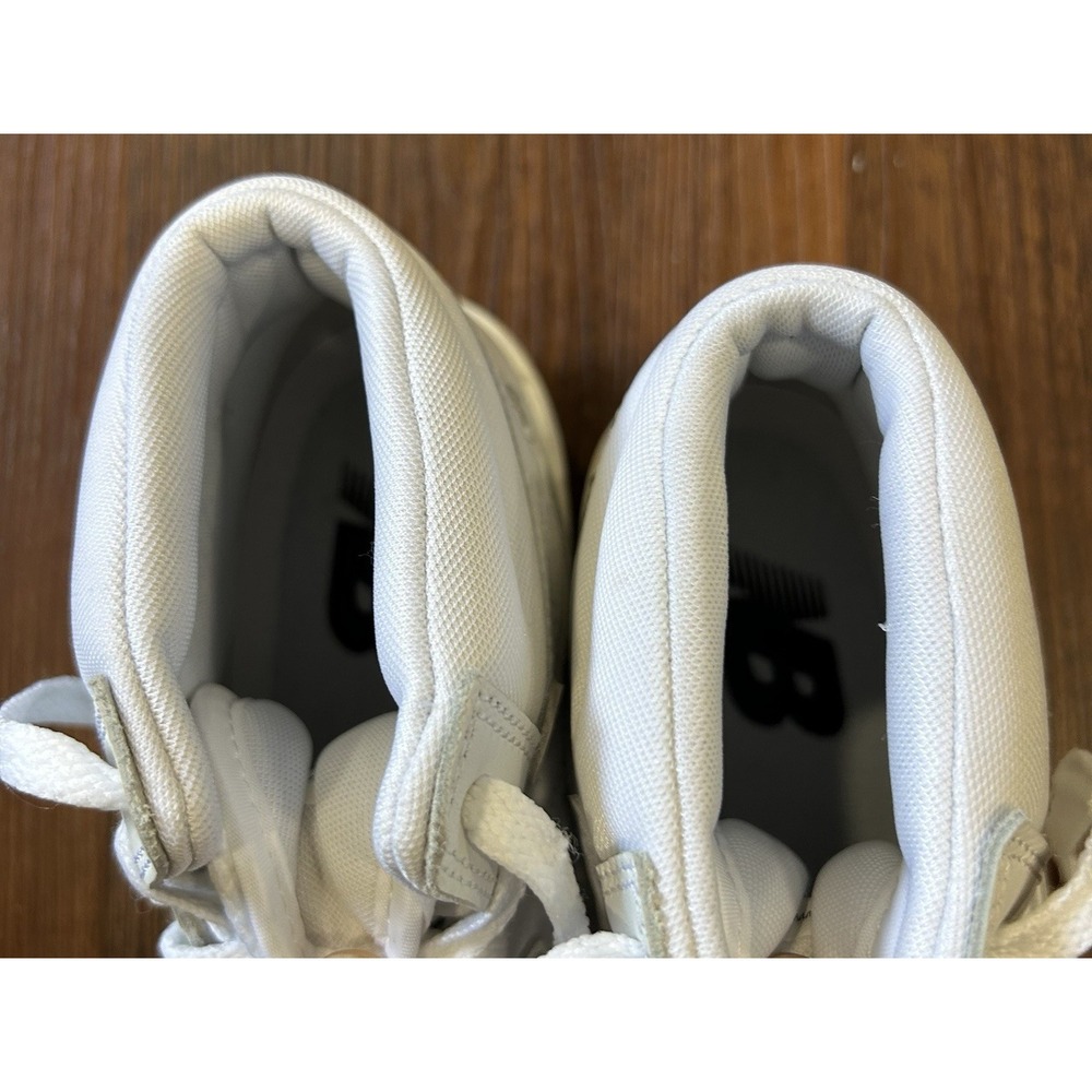 New Balance 650R All White Mens 10.5 High-Top Sneakers Ortholite Insoles New - Picture 12 of 14
